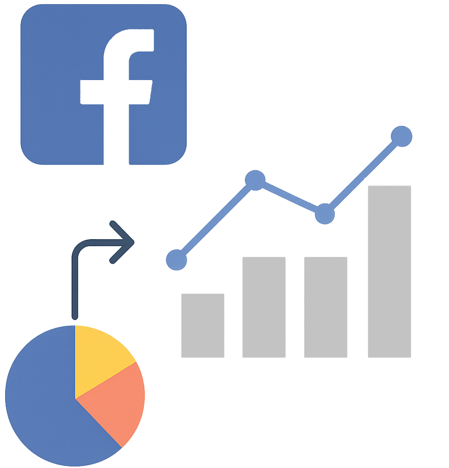 Facebook Analytics Graphic